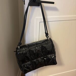 Black Puffer H&M shoulder bag